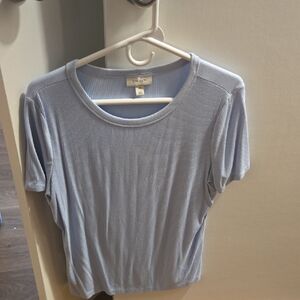 ON 34th Women's Light Blue Short Sleeve Tee